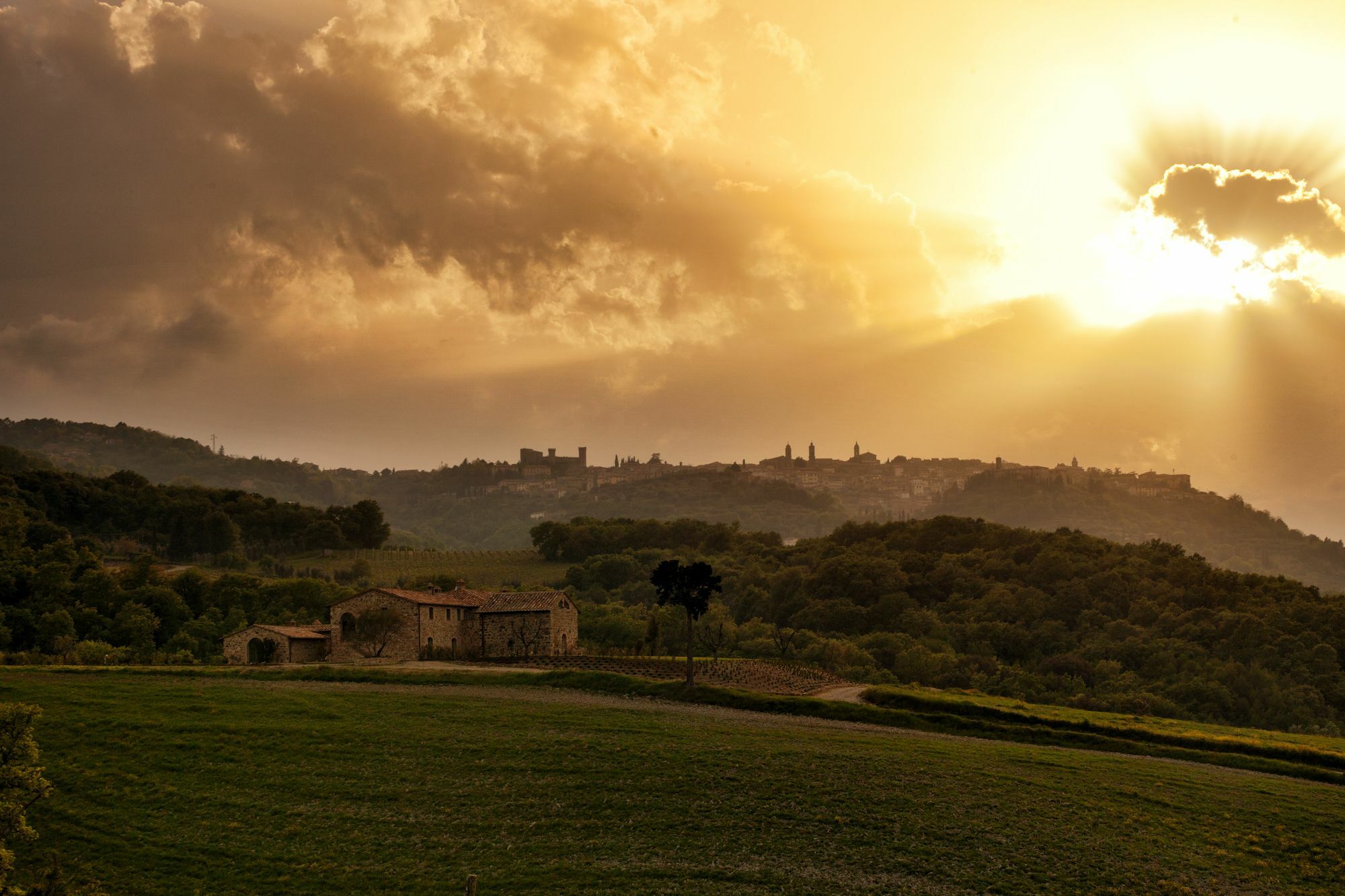 Casanova Di Neri Relais Villa Montalcino Exterior photo